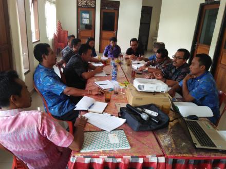 Koordinasi PK dan TPK Menjadi Pembahasan Utama Rapat Rutin Perangkat Desa Sepang